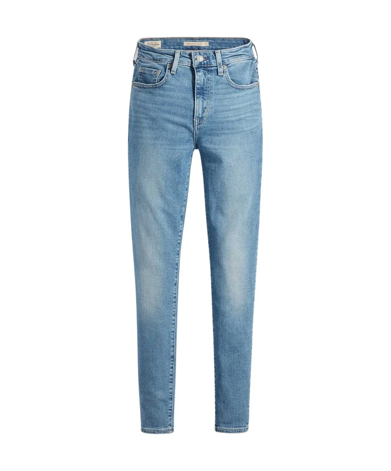 Damen Jeans 721 High-Rise Skinny von Levis in Blue Wave Light