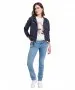 Damen Jeans Loie von Cross in Mid Blue Used
