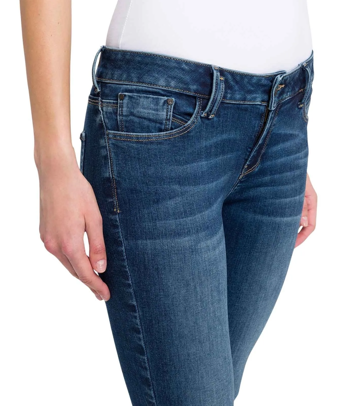 Damen Jeans Giselle von Cross in Dark Blue