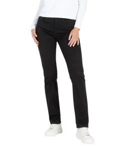 Mac Angela Jeans Slim Fit in schwarzem Black-Black