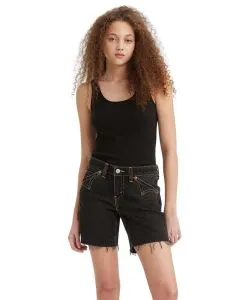 Levis Classic Tank Top mit U-Boot Ausschnitt in Schwarz