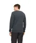 Herren Pullover Hill Knit Crew Neck von Jack & Jones in Dark Grey Melange