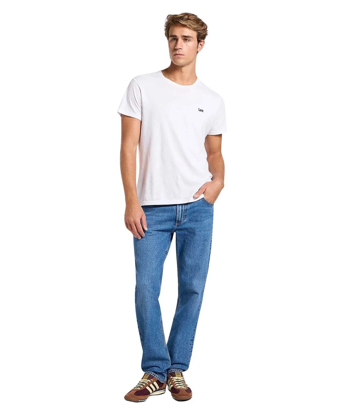 Herren Jeans West von Lee in Blue Beam