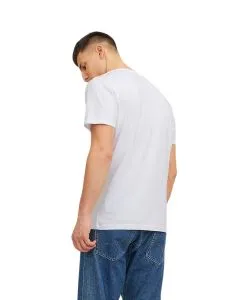 Jack & Jones T-Shirt Corp mit Front-Print in Weiß
