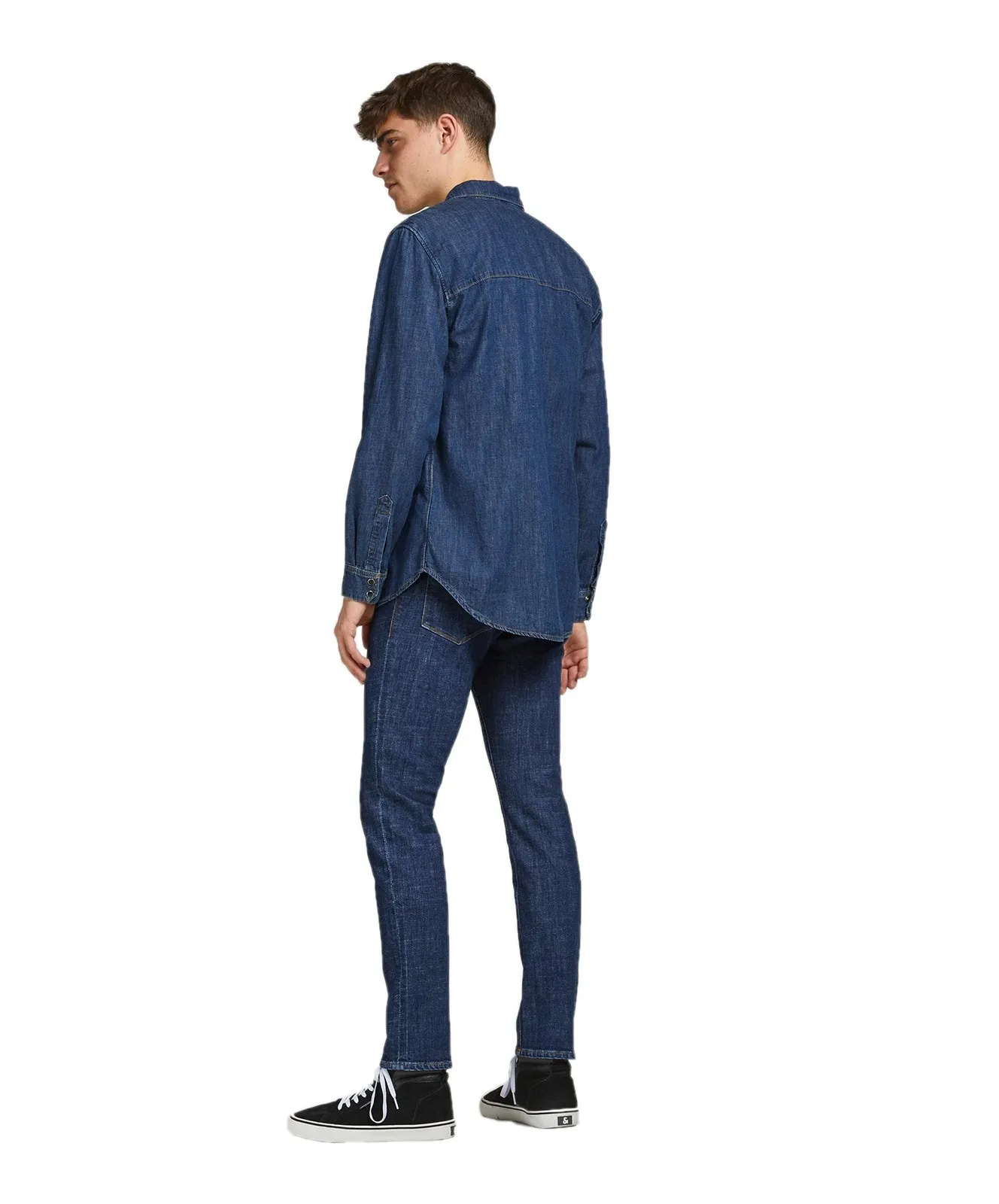 Herren Jeans Tim Original von Jack & Jones in Blue Denim