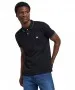 Herren Shirt Pique Polo von Lee in Black