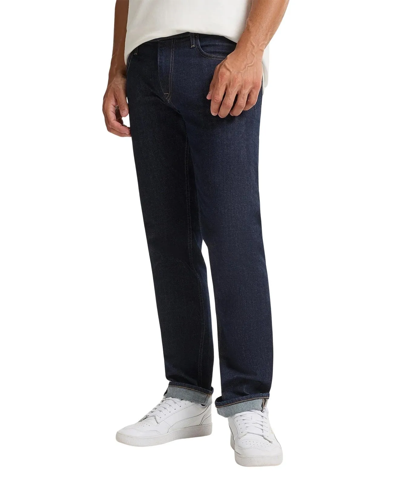 Herren Jeans Damien von Cross in Deep Blue