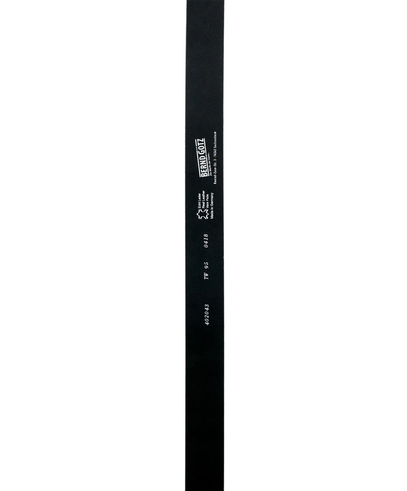 Herren Gürtel 4cm Pull-Up Ledergürtel von Bernd Götz in Dunkelblau
