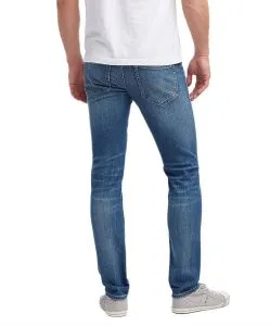 Mustang Oregon Taperd Jeans in Scratched Used
