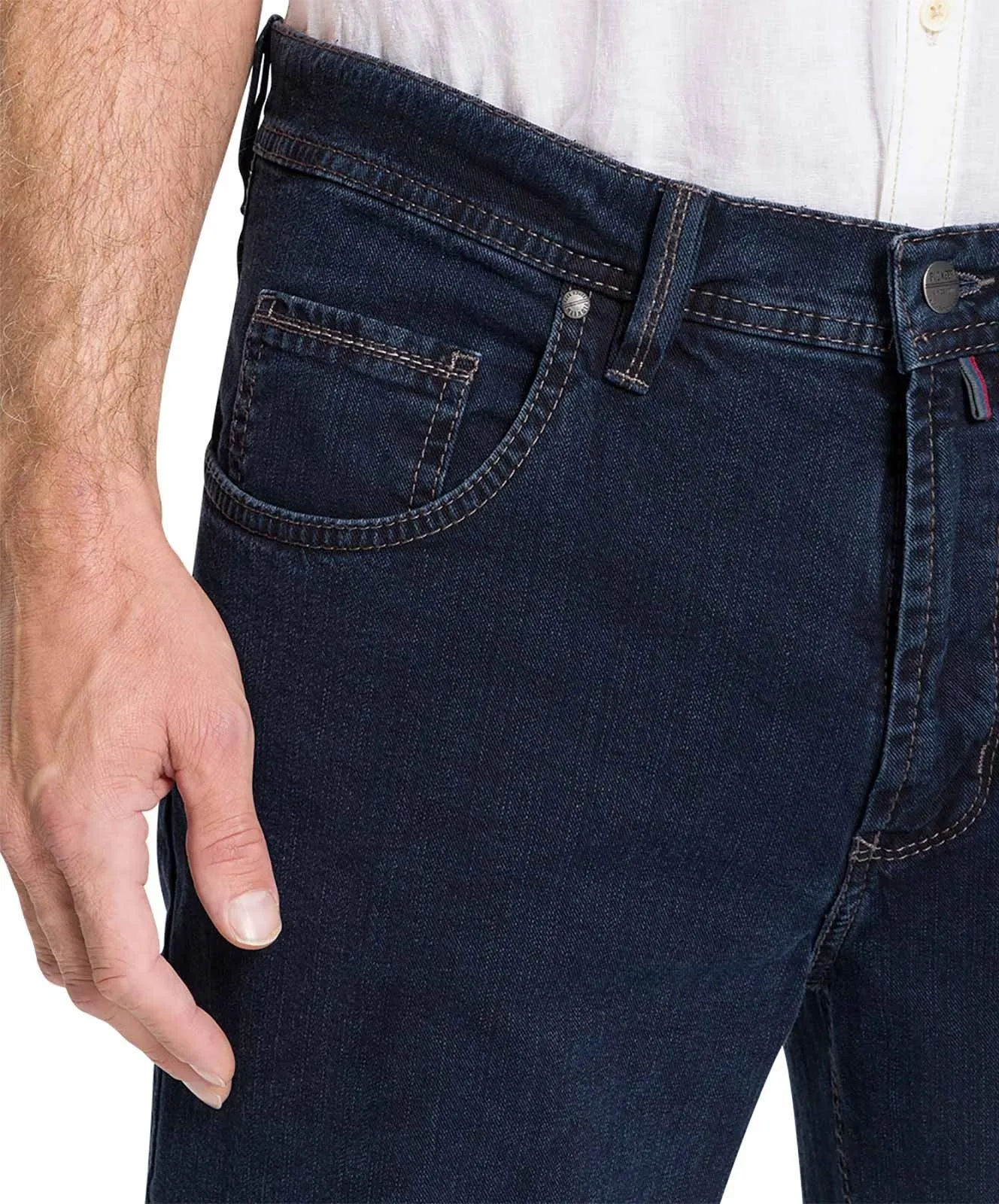 Herren Jeans Peter 1600 von Pioneer in Dark Blue Stonewash
