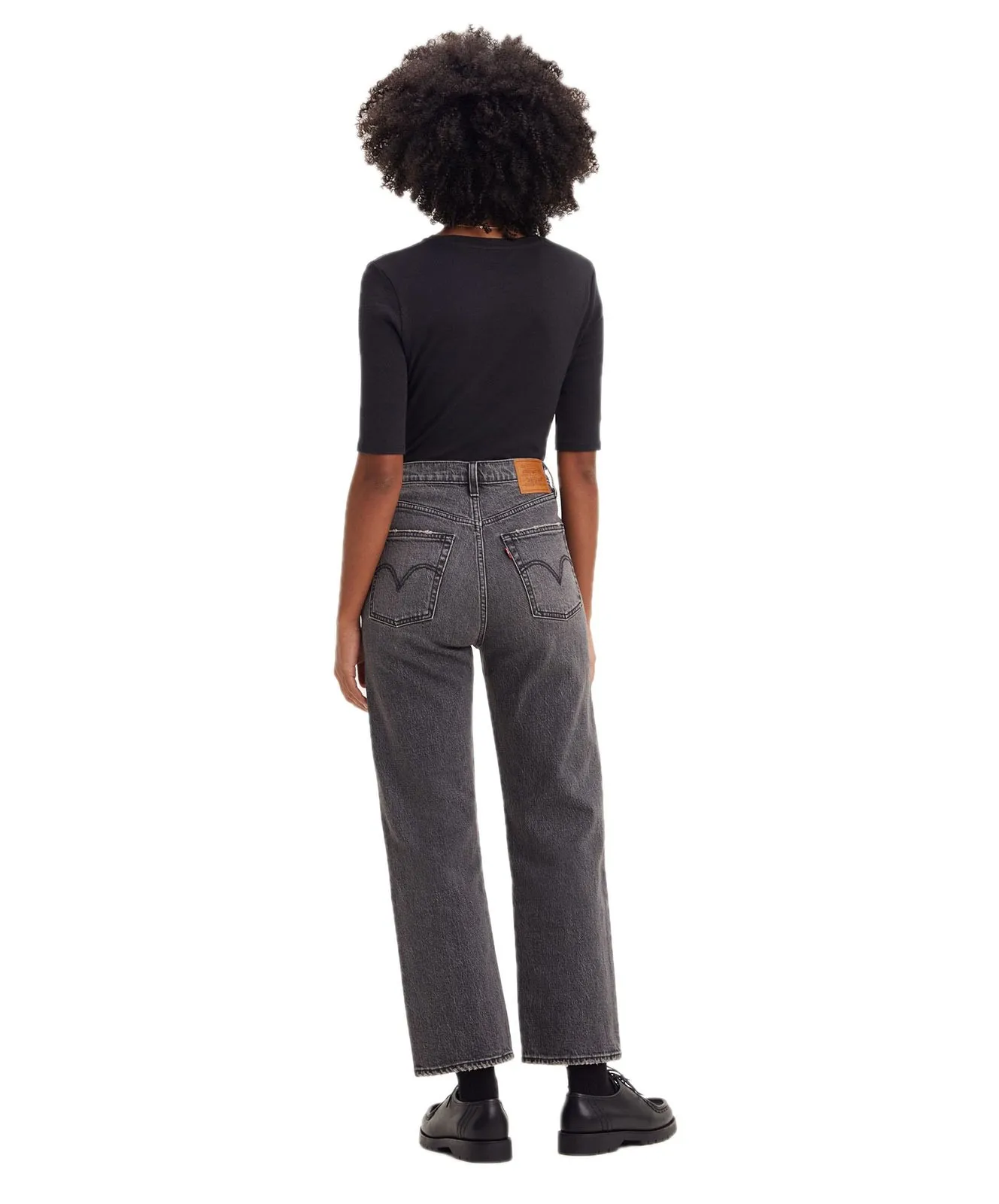 Damen Jeans Ribcage Straight Ankle von Levis in Well Worn