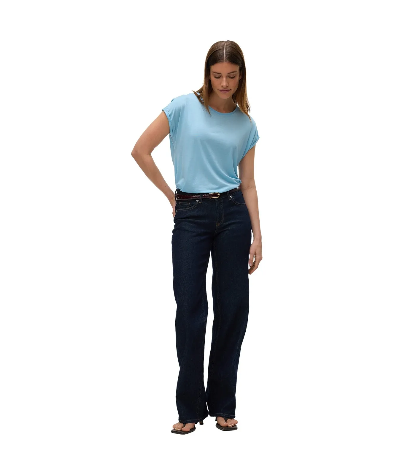 Damen Shirt AVA von Vero Moda in Airy Blue