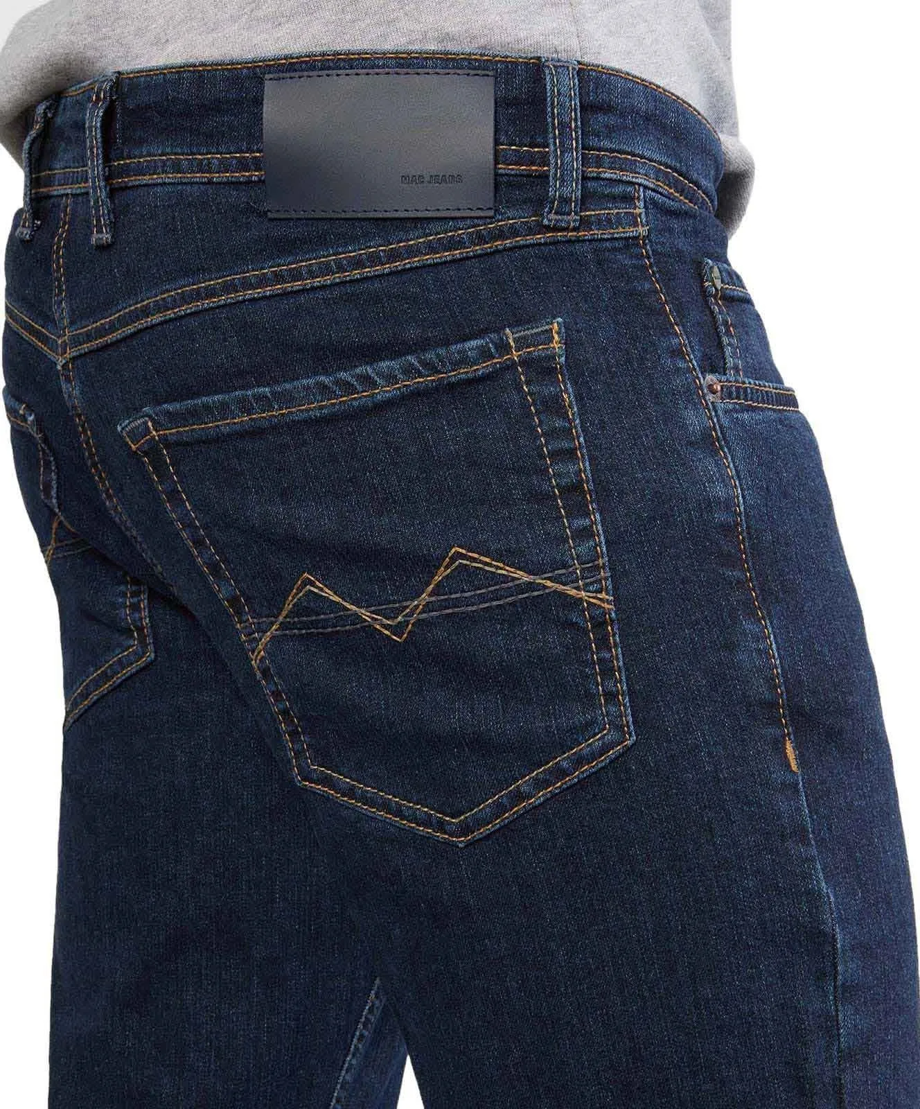 Herren Jeans Arne von MAC in Deep Blue Stonewash