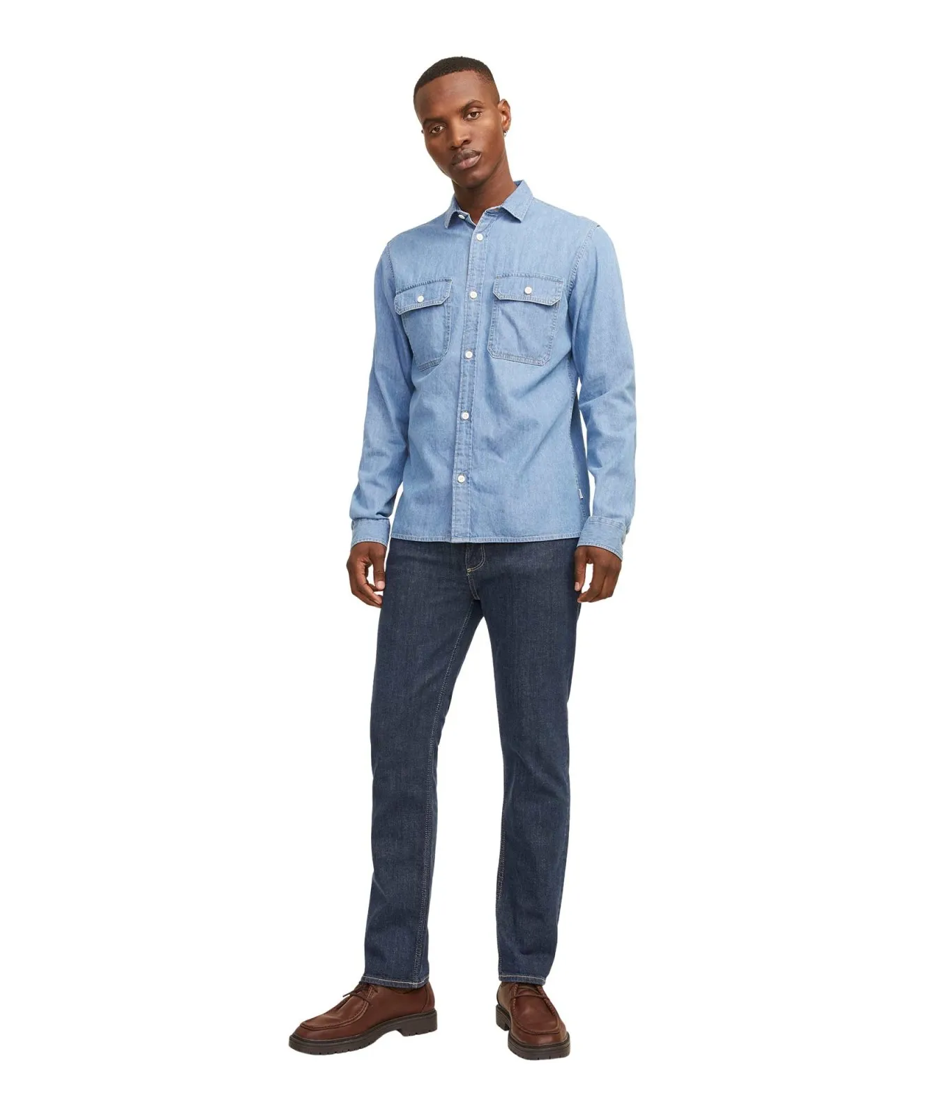 Herren Jeans Clark Evan von Jack & Jones in Blue