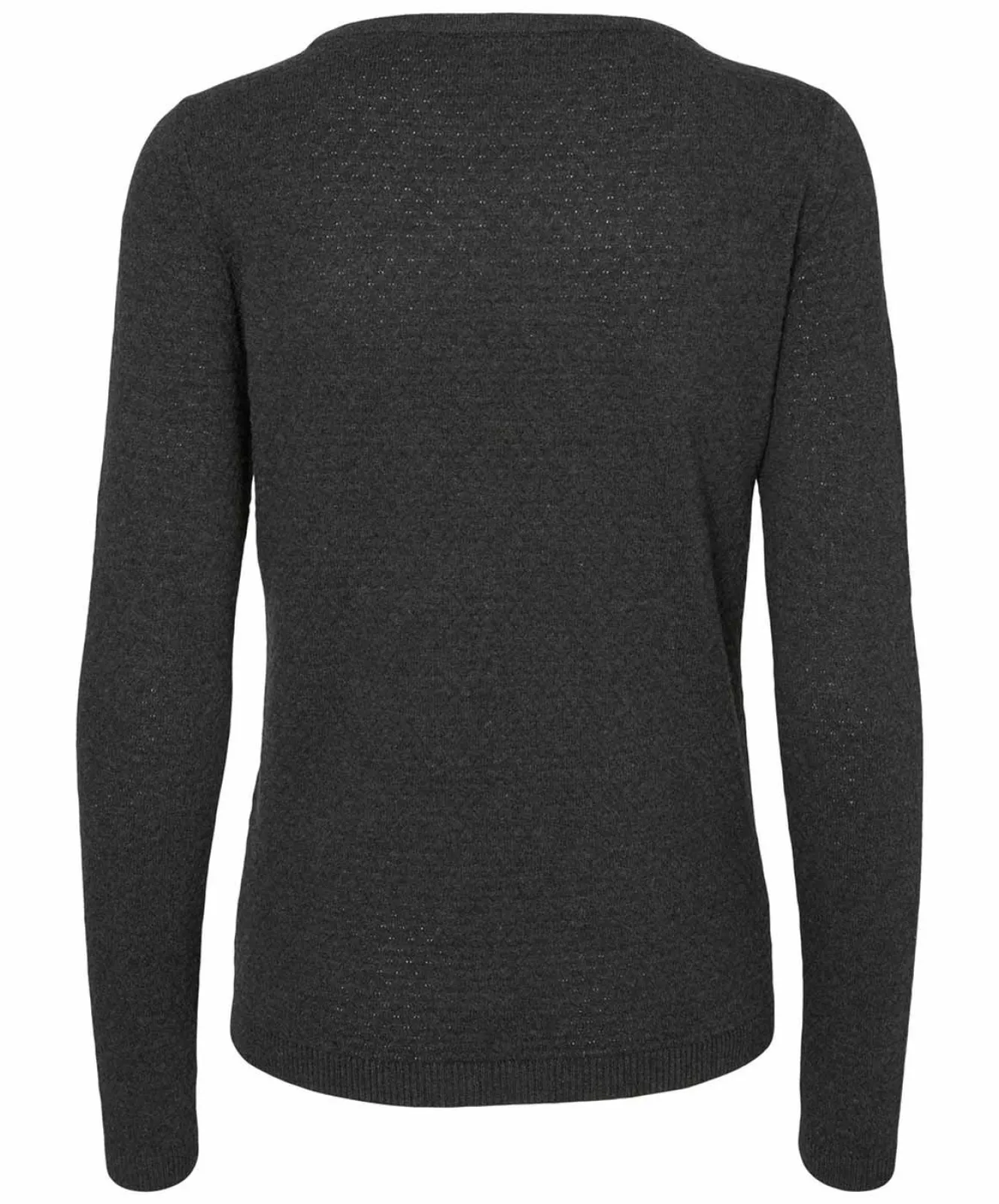 Damen Pullover Care von Vero Moda in Dark Grey Melange