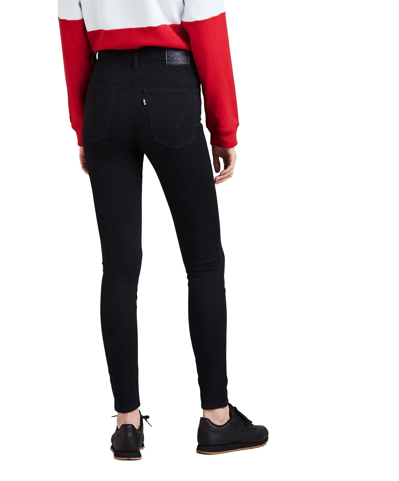 Damen Jeans Mile High von Levis in Black Celestial