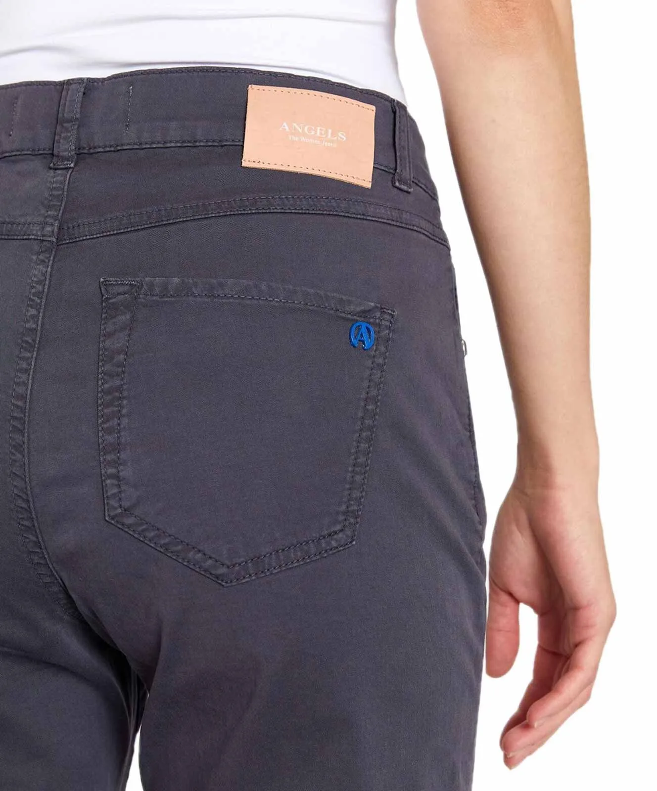 Angels Dolly Jeans mit Comfort Stretch in Dunkelblau