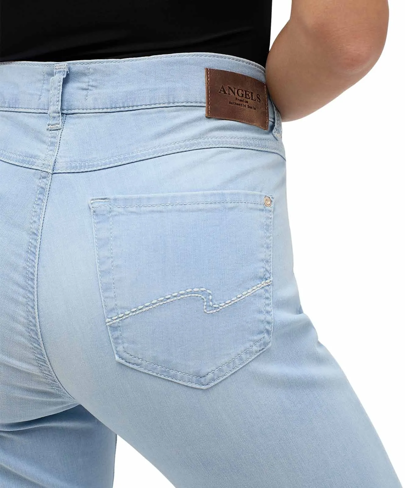 Damen Jeans Cici von Angels in Bleached Blue Used