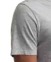 Herren Shirt Split Neck Tee von Jack & Jones in Ultimate Grey