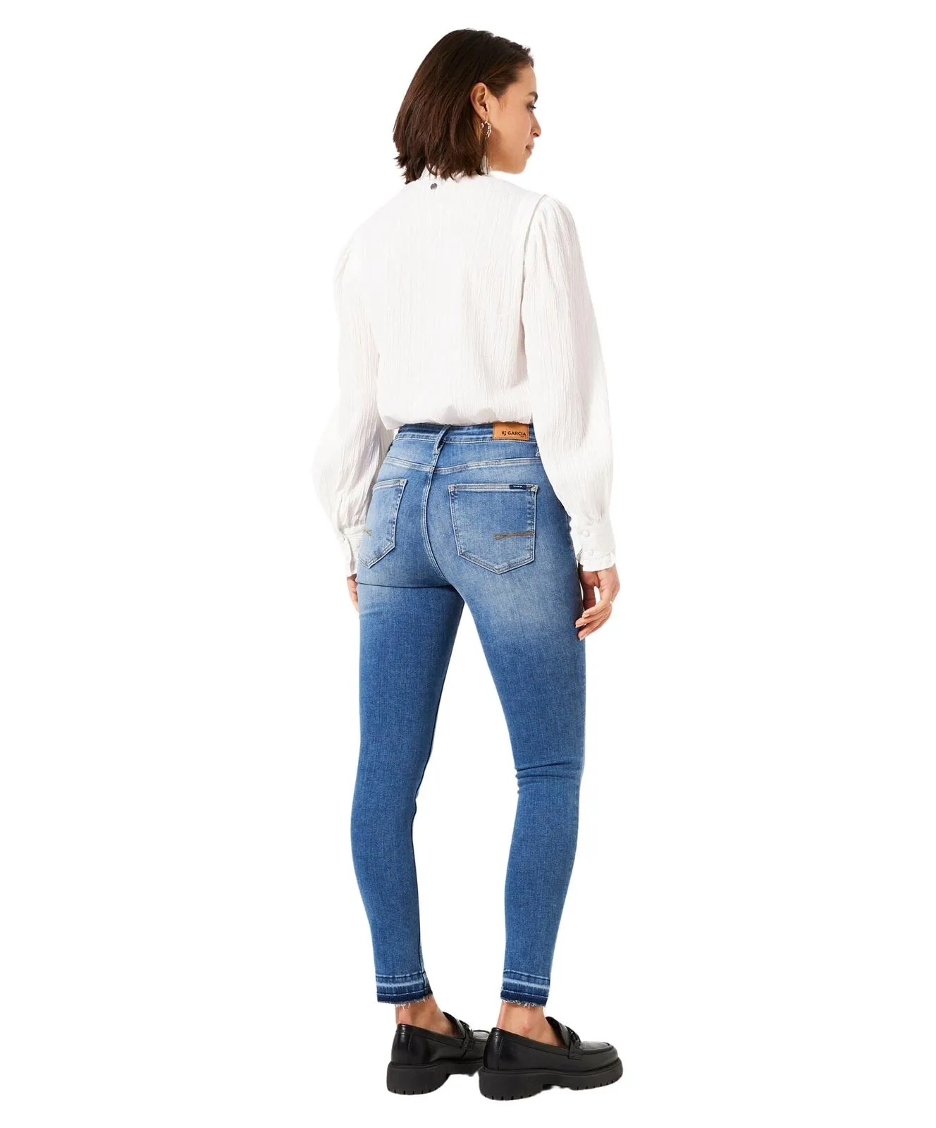 Damen Jeans Celia 244 von Garcia in White