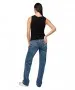 Damen Jeans Kelly von Pieces in Medium Blue