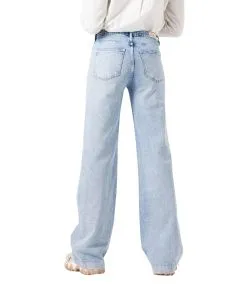 Garcia Celia Wide Jeans in hellblauer Waschung