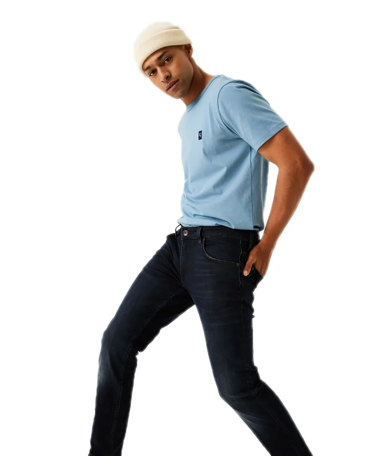 Herren Jeans Russo 611 von Garcia in Dark Used