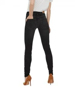 Vero Moda Jeans Slim Fit LUX mit High Stretch in Black