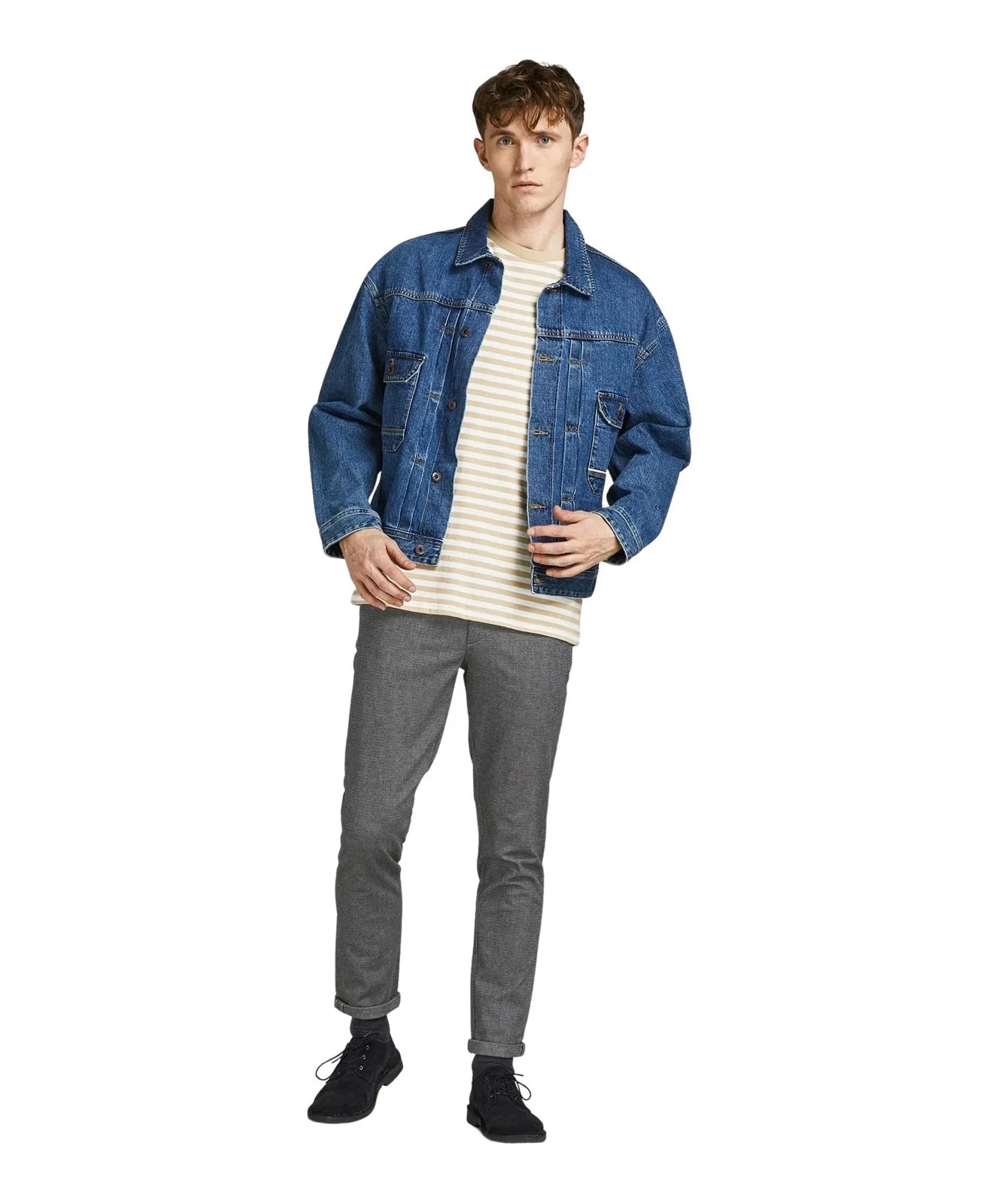 Herren Hose Marco Fury von Jack & Jones in Drizzle