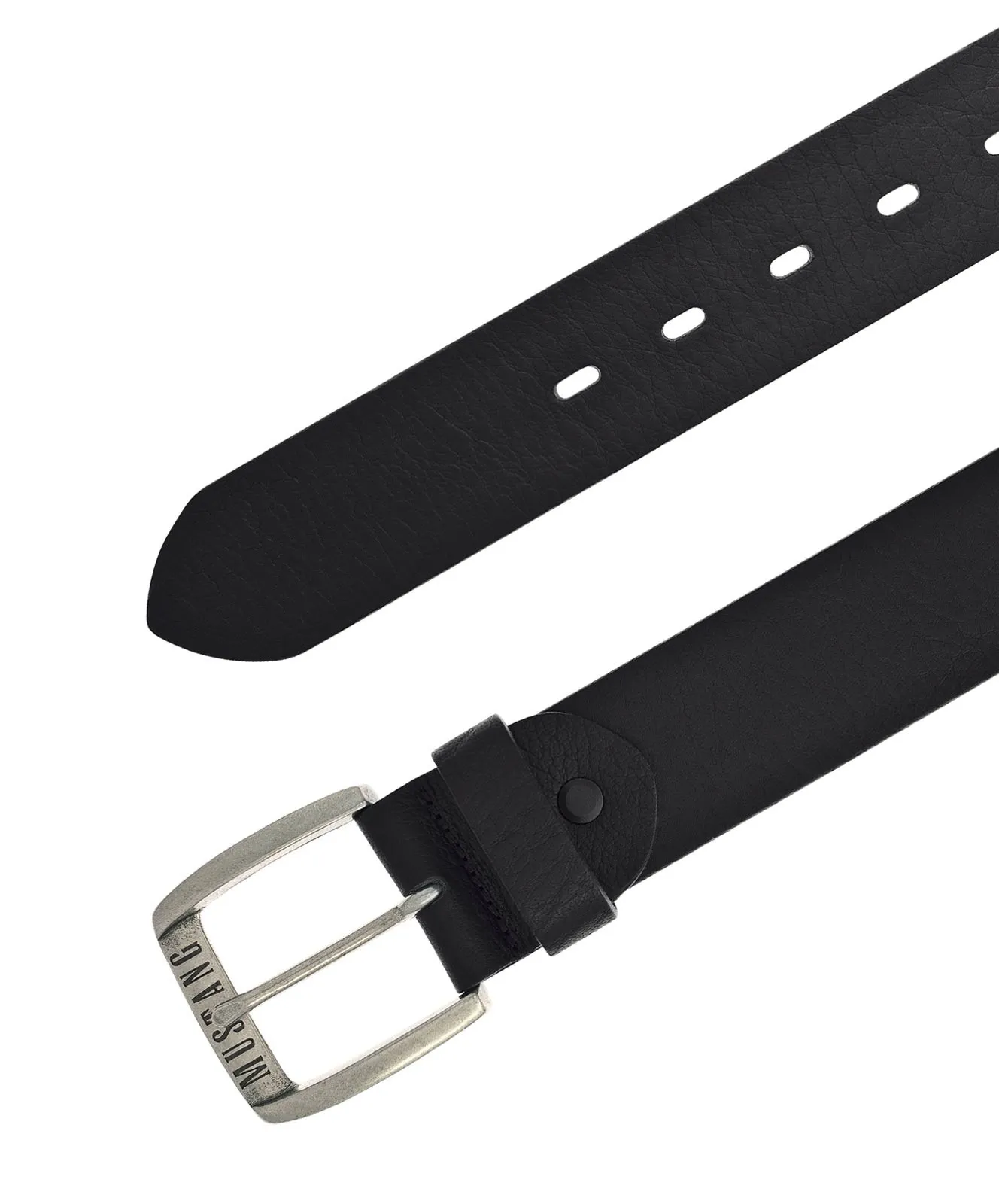 Herren Gürtel 40 mm Gürtel MG2107R19 von Mustang in Black