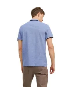 Jack & Jones Poloshirt Epaulos in Kobaltblau