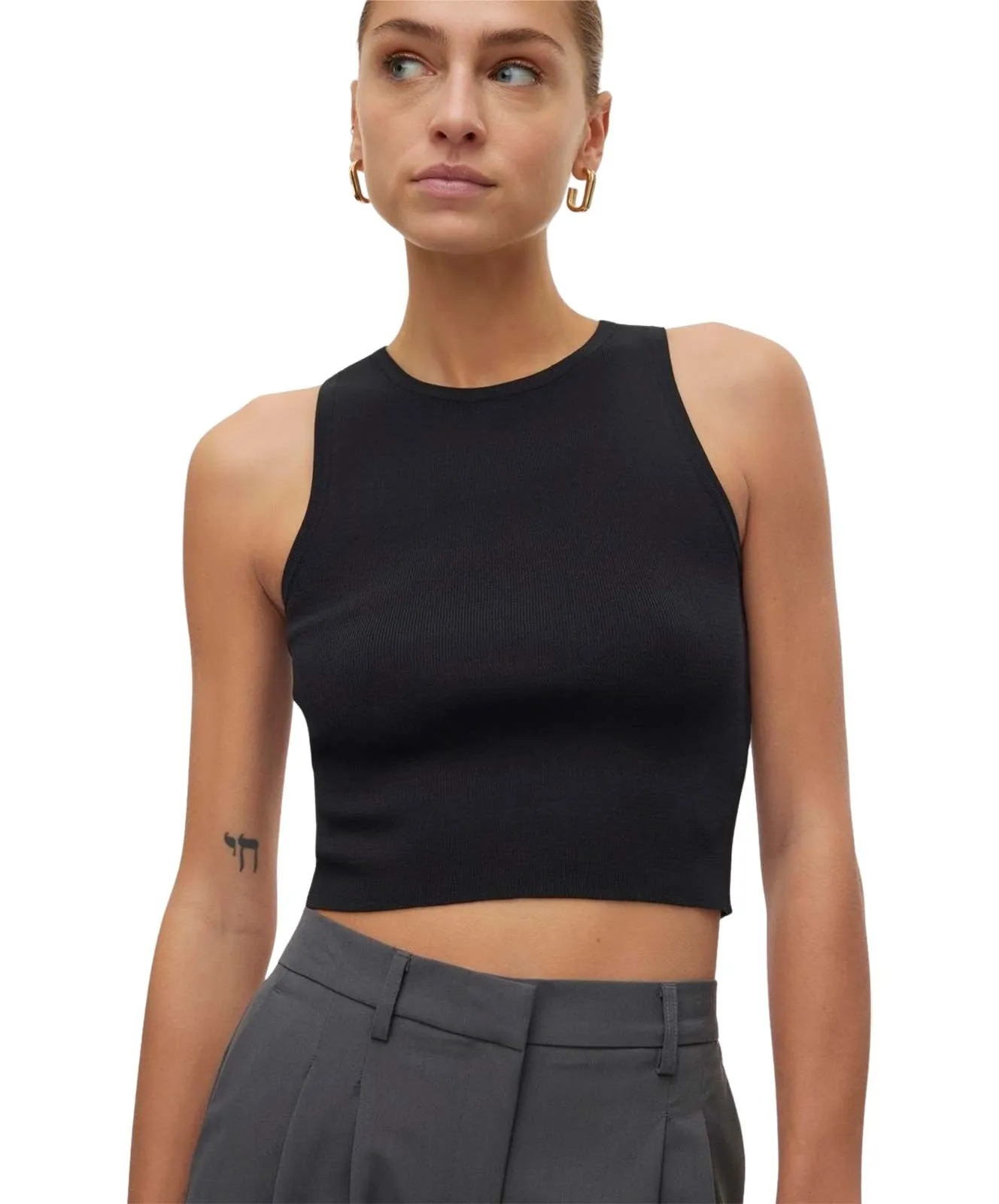 Damen Shirt Ginny von Vero Moda in Black