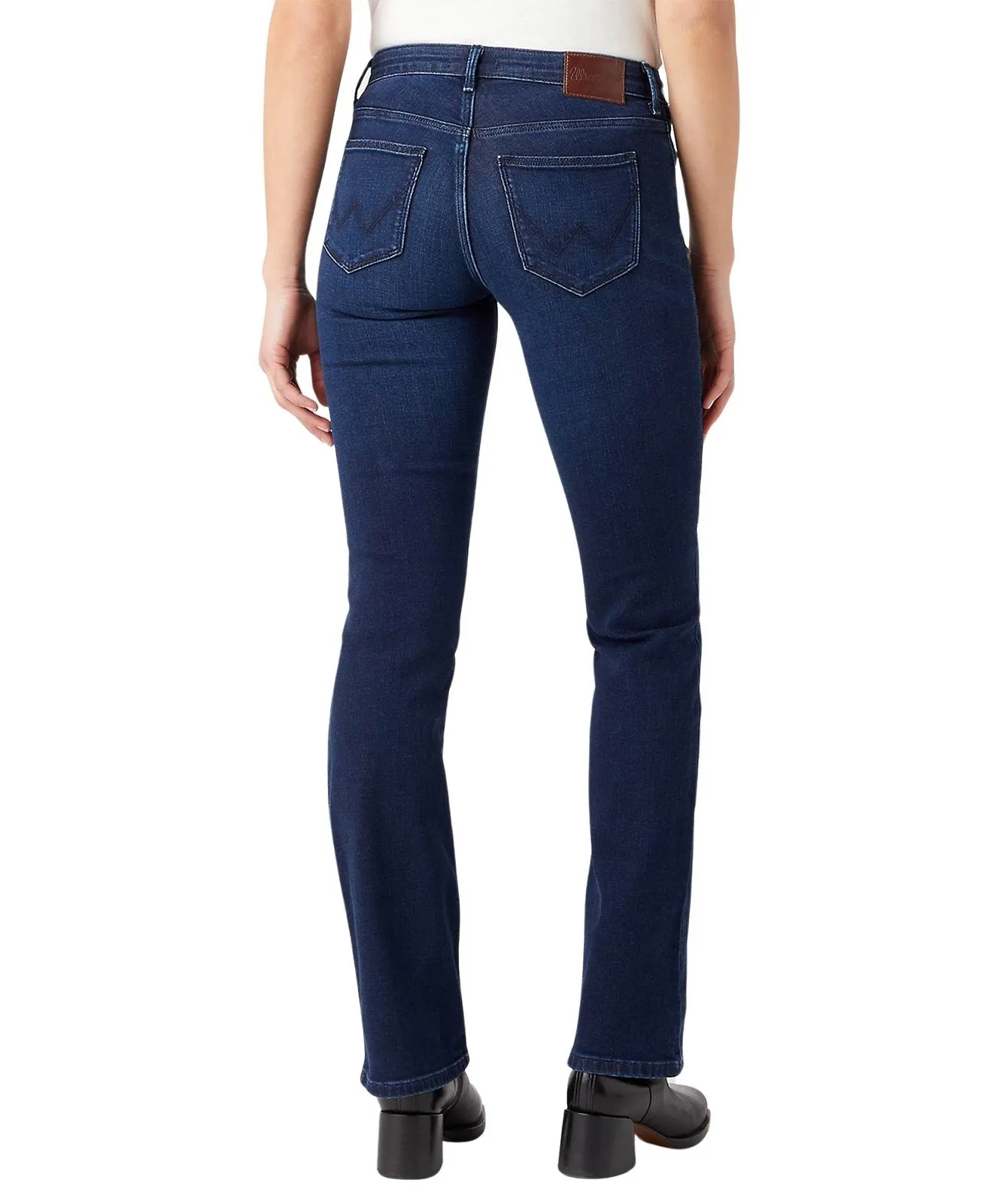 Damen Jeans Bootcut von Wrangler in Nightshade