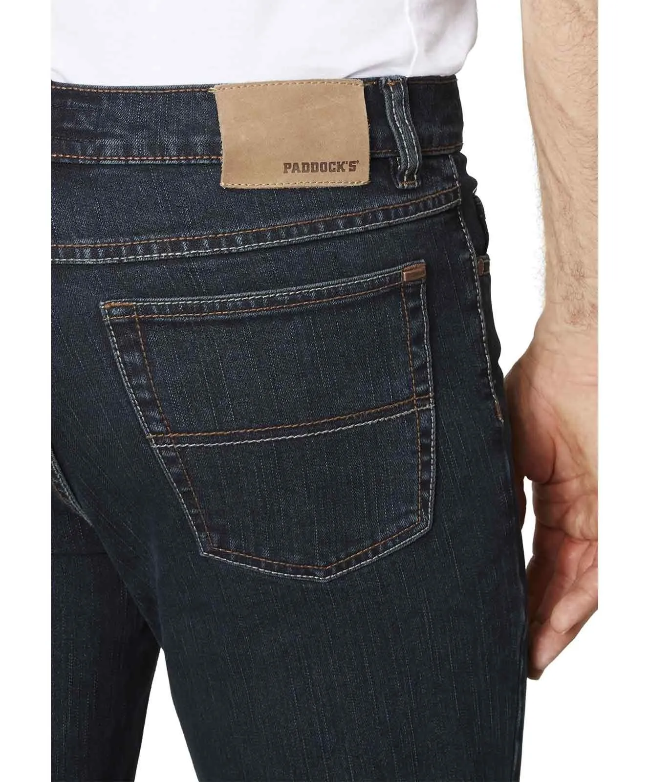 Herren Jeans Ranger von Paddocks in Blue Black Tinted
