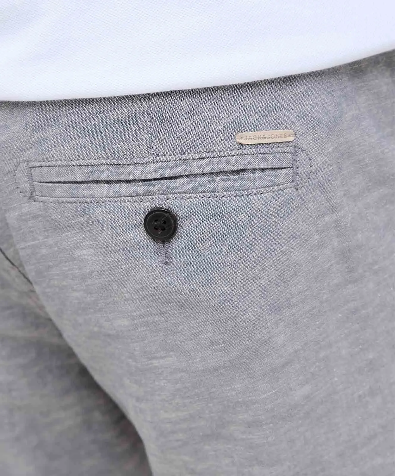 Herren Hose Stace von Jack & Jones in Faded Denim Melange