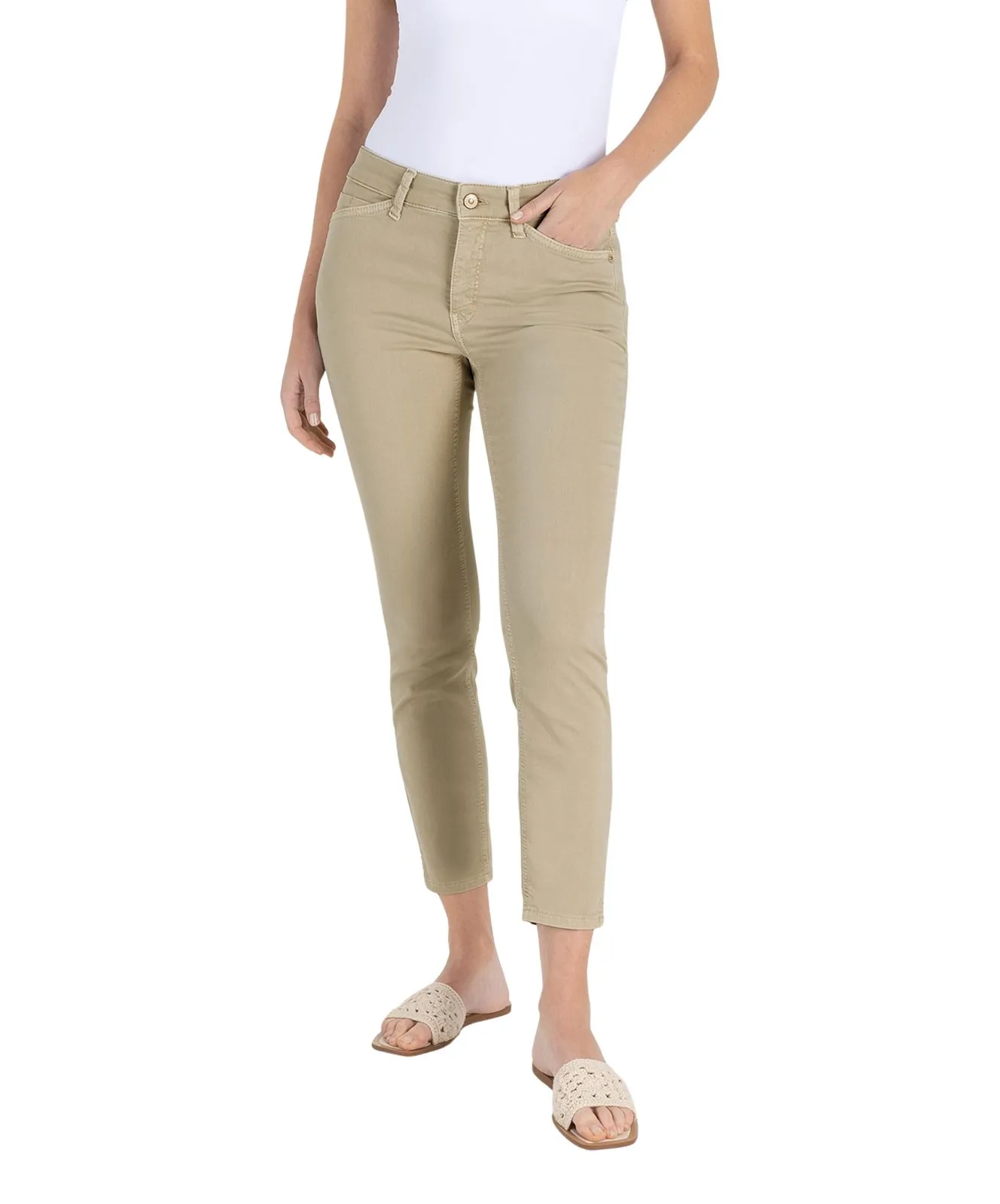 Damen Jeans Dream Summer von MAC in Smoothly Beige
