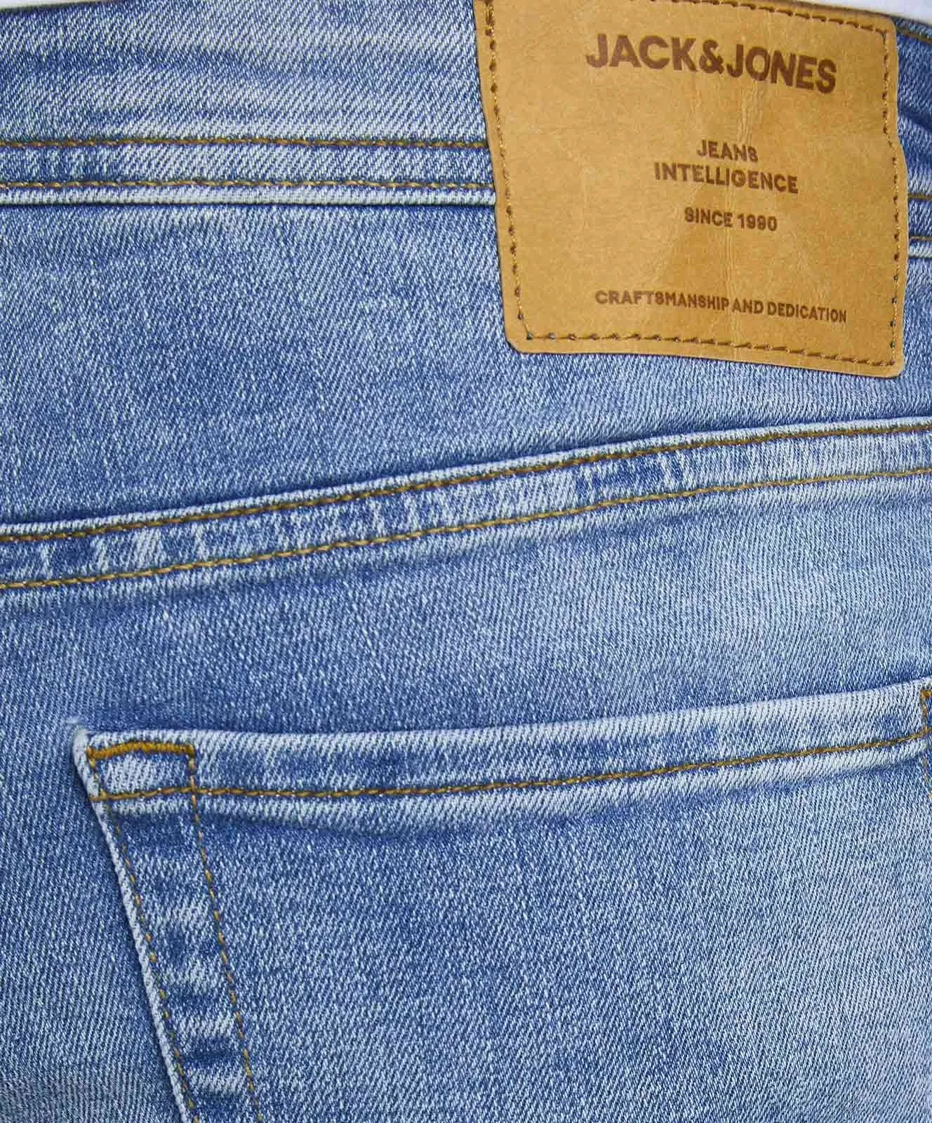 Herren Jeans Liam Original von Jack & Jones in Blue Denim