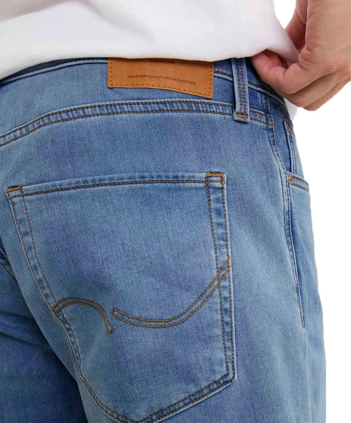Herren Jeans Rick Icon von Jack & Jones in Blue Denim