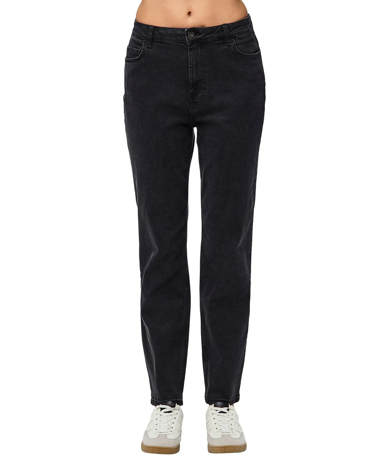 Damen Jeans Kesia von Pieces in Black