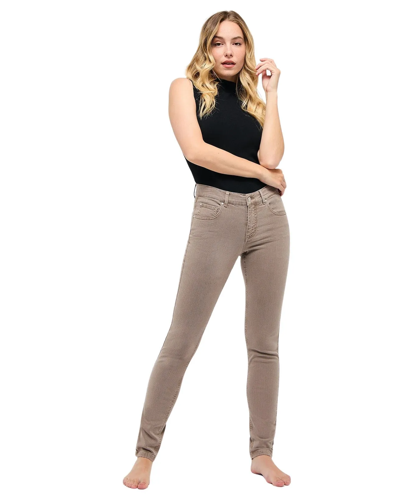 Damen Jeans Skinny von Angels in Truffle Used