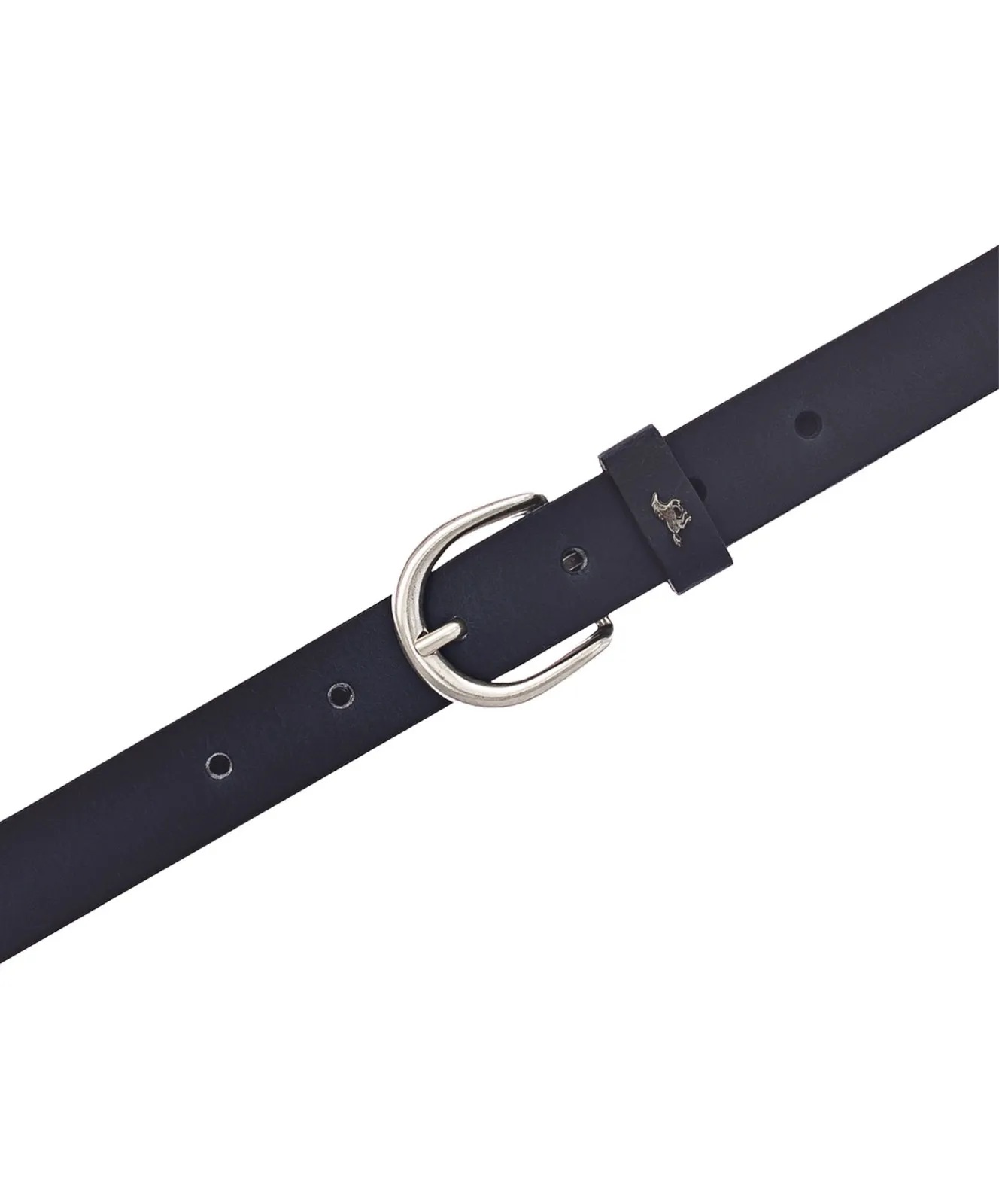 Damen Gürtel 2,5cm Ledergürtel mit Schließe von Mustang in Marine