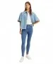 Damen Jeans 720 High Rise Super Skinny von Levis in This Is Love Stone