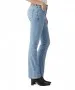 Damen Jeans 725 High Rise Bootcut  von Levis in Blue Wave Light