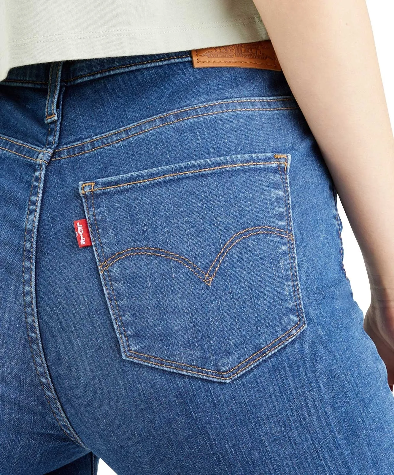 Damen Jeans 720 High Rise von Levis in Echo Cloud