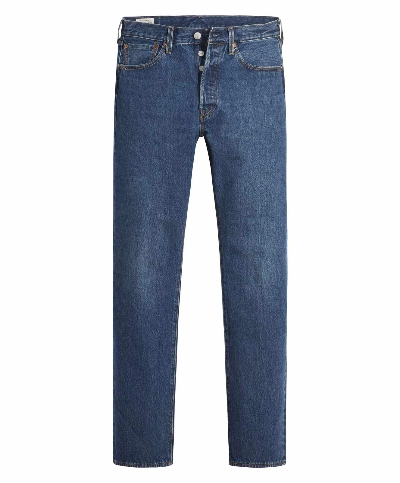Herren Jeans 501 von Levis in Medium Indigo Stonewash