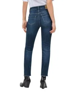 MAC Jeans Rich Slim Chic aus mittelblauen Tencel Stretch