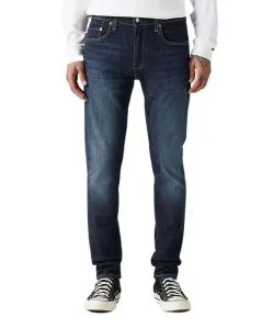 Levis 512 Jeans Taper fit in blauer Biologia-Waschung 