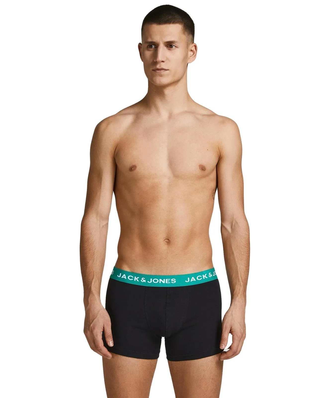 Herren Unterwäsche Chuey Trunks 5-Pack von Jack & Jones in Electric Blue Lemonade