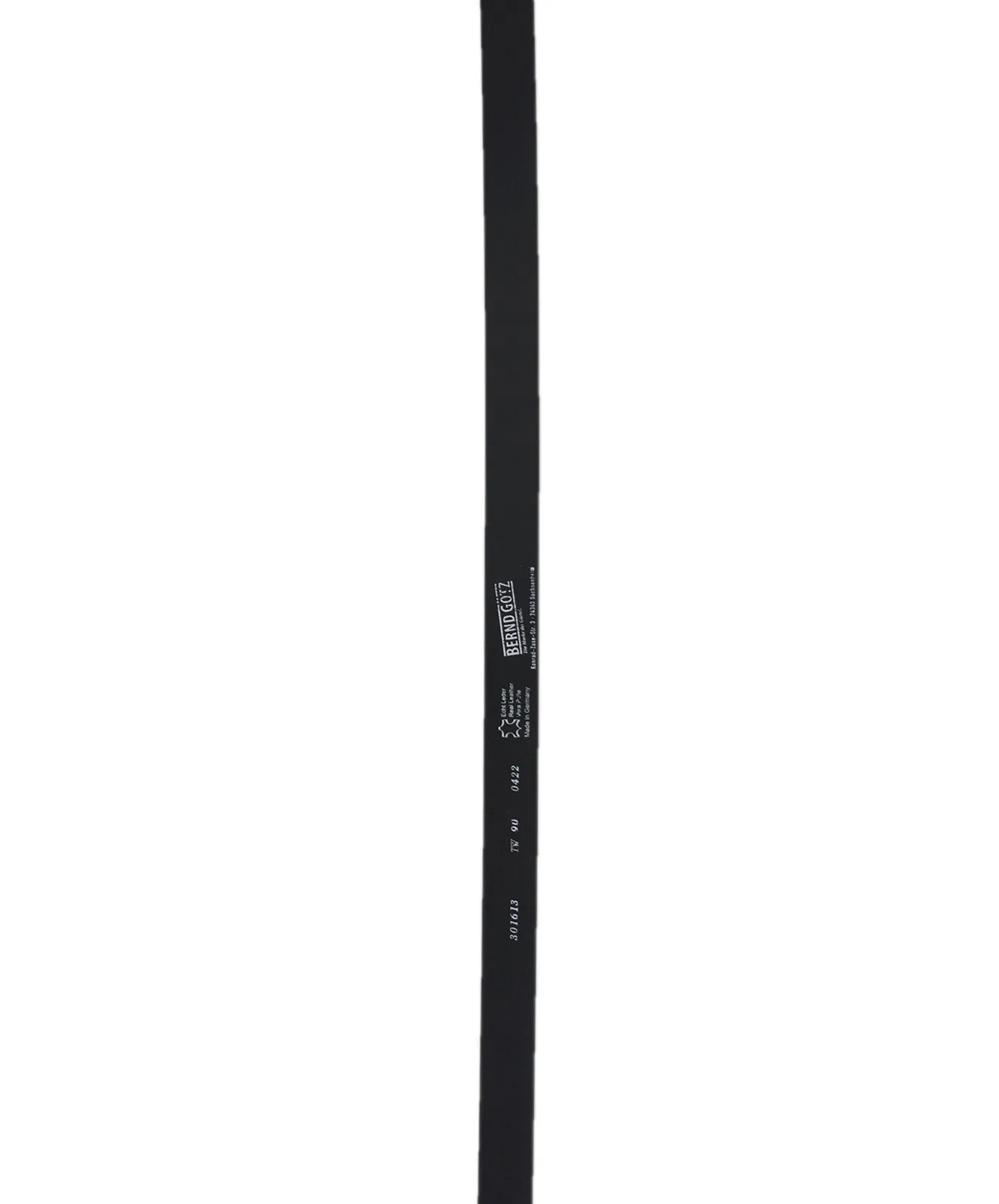 Damen Gürtel 3cm Softledergürtel von Bernd Götz in Silbergrau