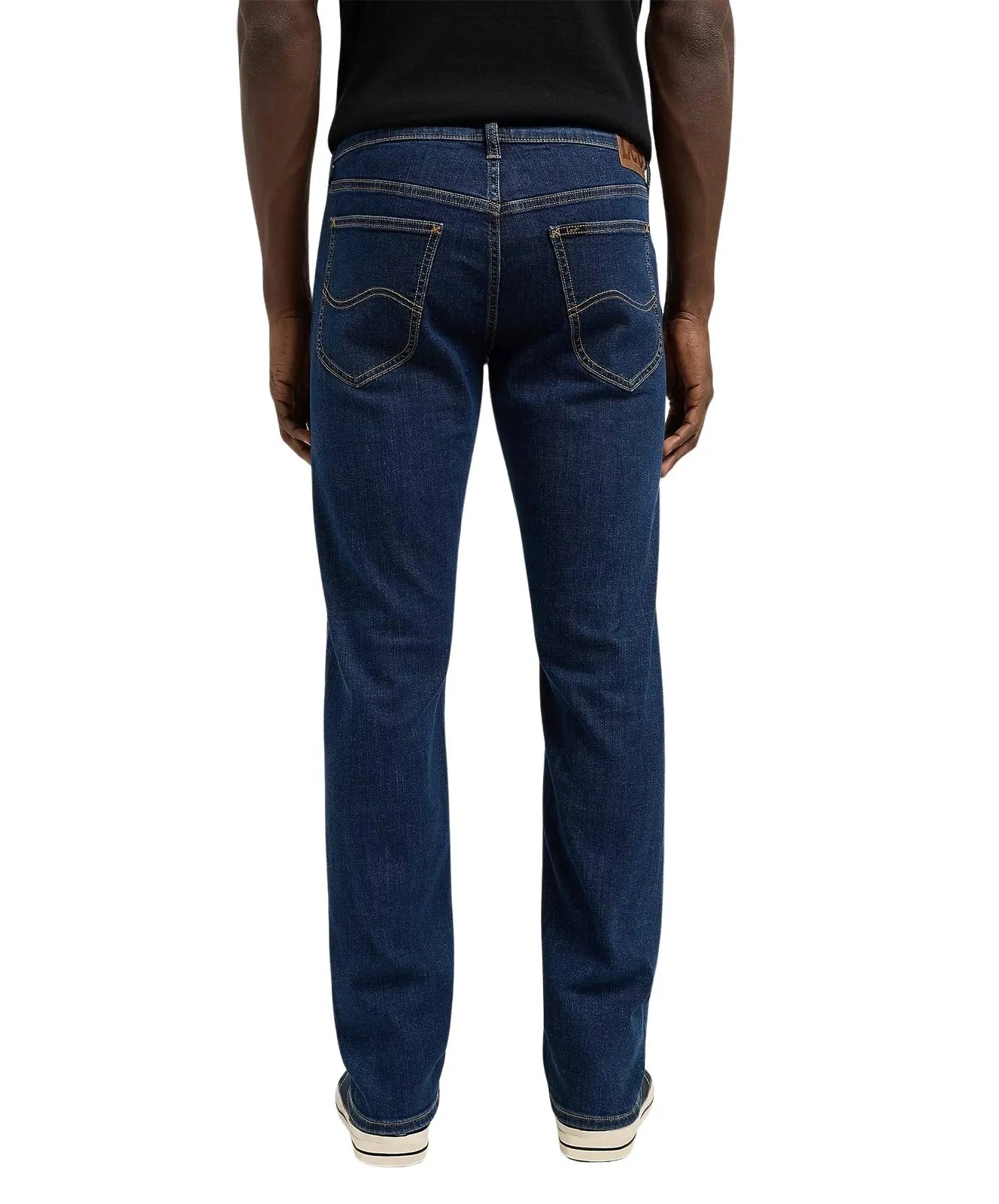 Herren Jeans Daren Zip Fly von Lee in Dark Ocean